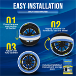 Goodyear Pro Starter Kit Snow Socks for All Tire Brands